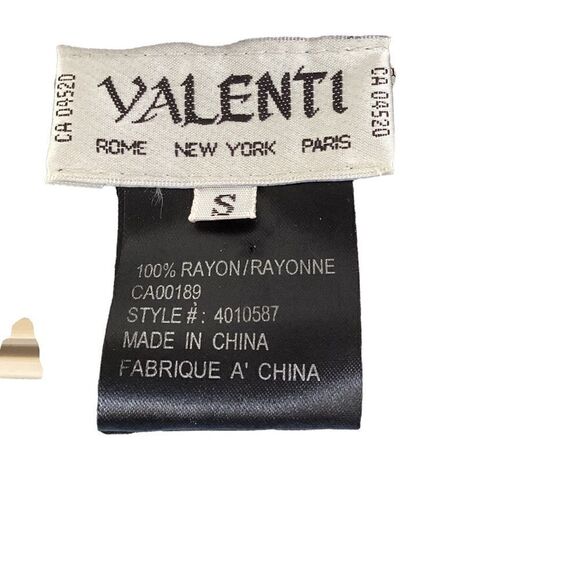 Valenti sheer top/jacket embroidered small. 0216 - Picture 7 of 7